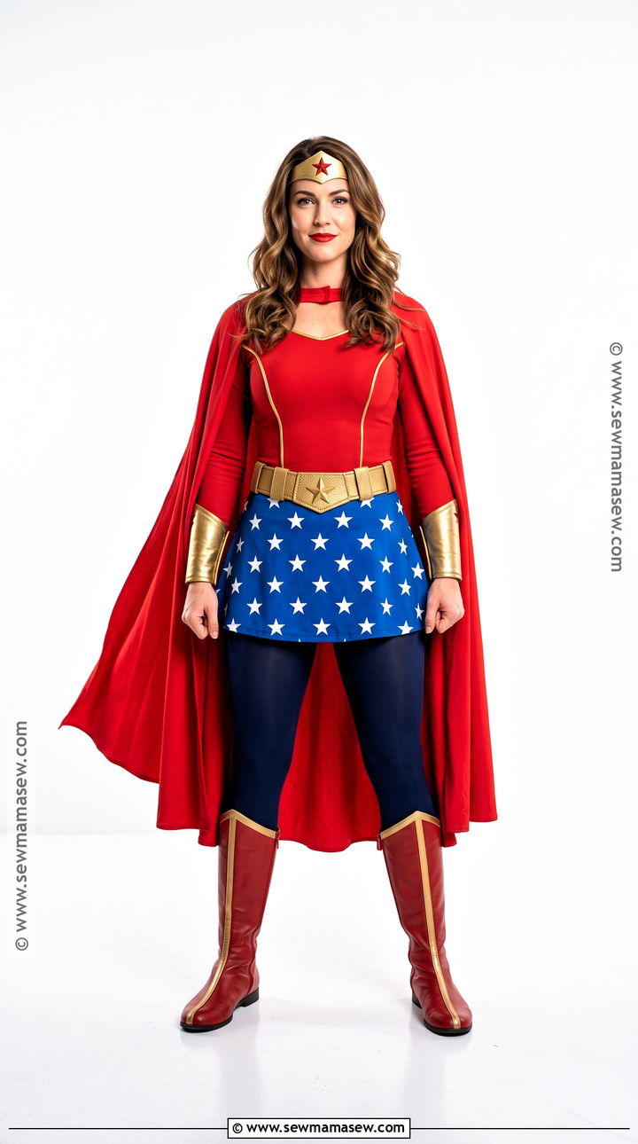 Classic Wonder Woman Costume - 30 superhero costumes for women