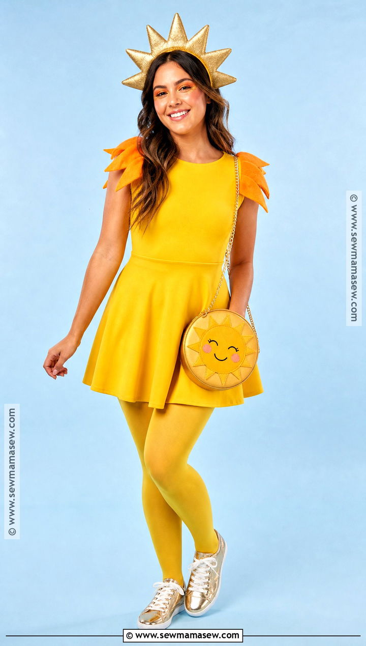 Classic Yellow Sun Costume - 35 sun costume ideas