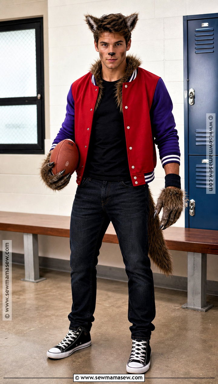 Clawd Wolf Varsity Werewolf Costume - 50 monster high halloween costumes