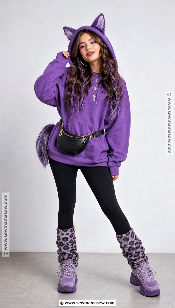 Clawdeen Wolf Hoodie Costume - 50 clawdeen wolf costume ideas