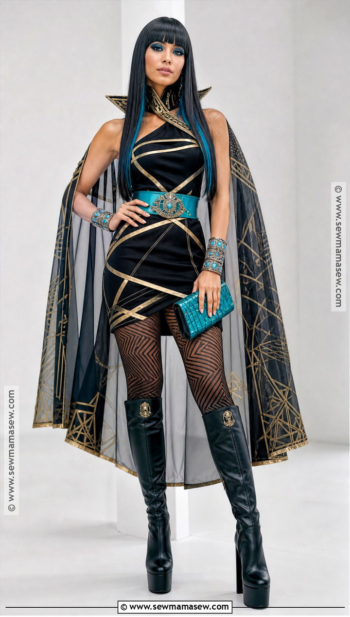 Cleo De Nile Black And Gold Costume - 30 Cleo Denile Monster High Costume Ideas