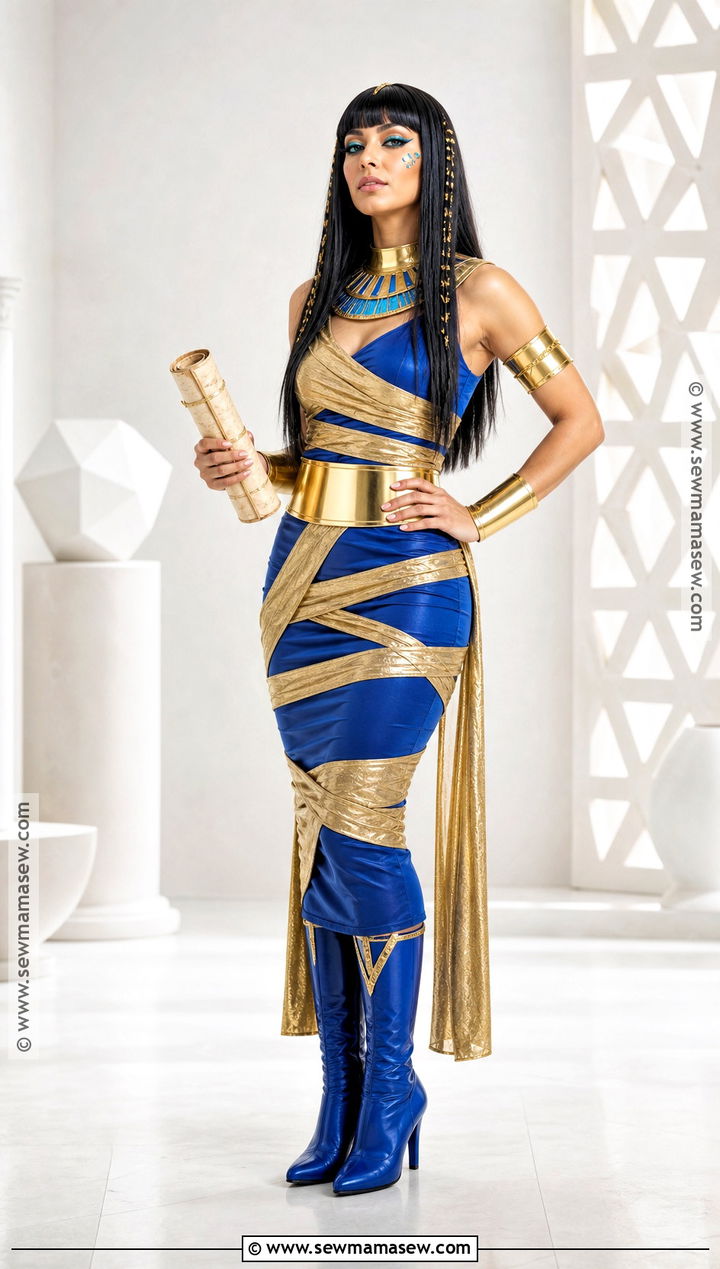 Cleo De Nile Gold Mummy Costume - 50 monster high halloween costumes