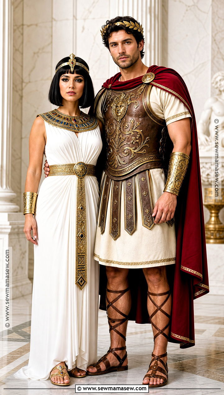 Cleopatra And Mark Antony Couple Costume - 30 cleopatra couple costume ideas