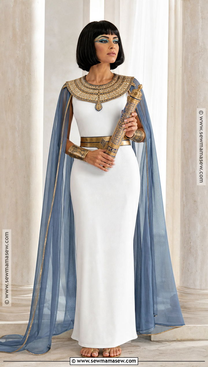 Cleopatra Gold Gown Film Costume - 30 Film Costume Ideas for Women