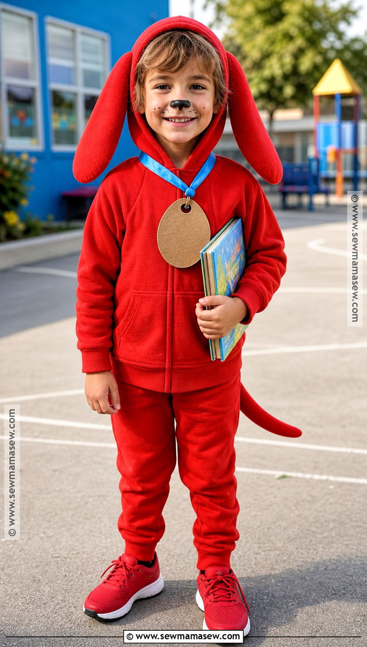 Clifford The Big Red Dog Costume - 30 easy storybook character costumes