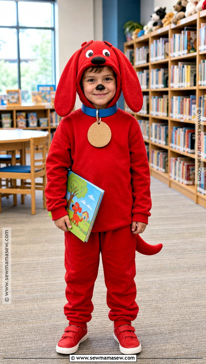 Clifford The Big Red Dog Costume - 35 school costume ideas