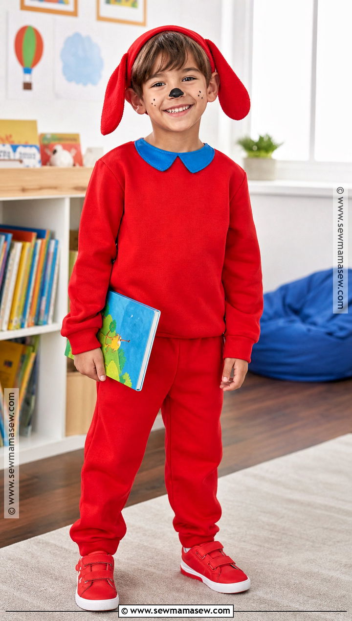 Clifford the Big Red Dog Costume - 35 halloween costumes for school