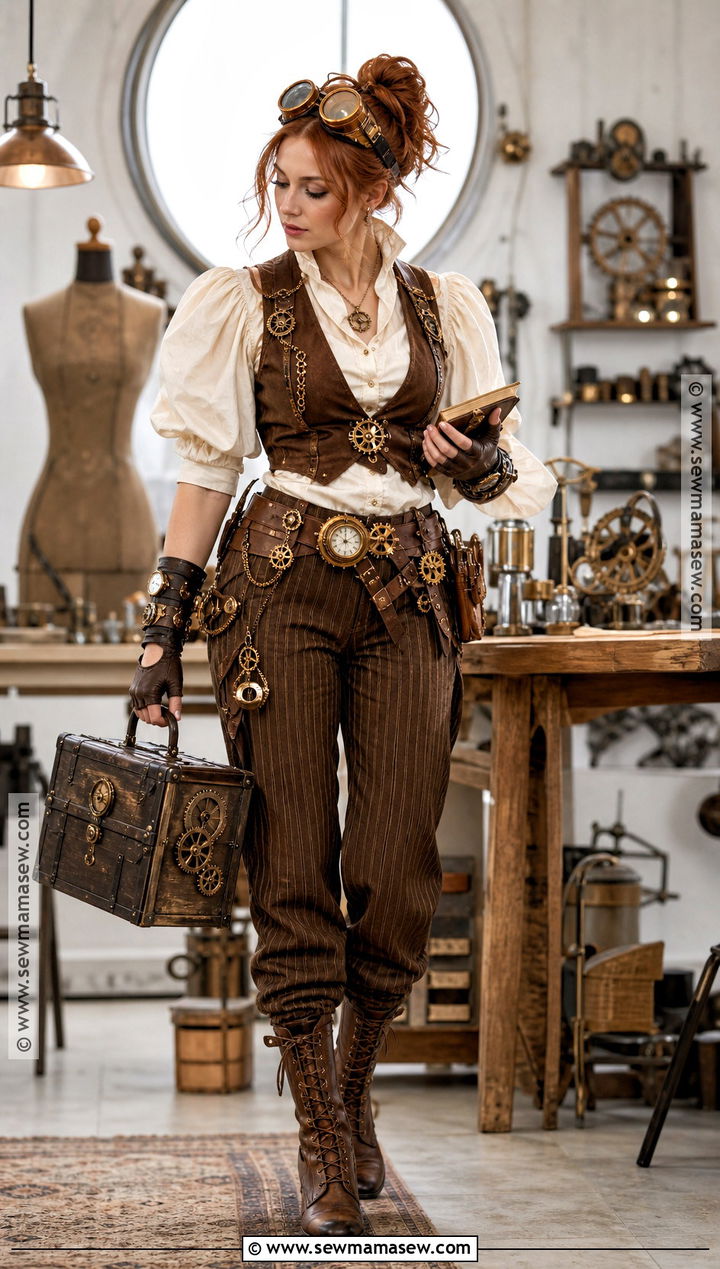 Clockwork Inventor Costume - 40 unique halloween costumes for women