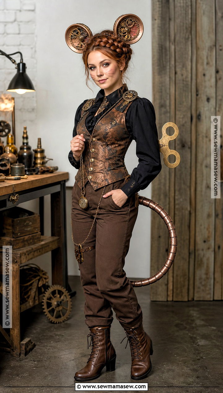 Clockwork Mouse Costume - 30 mouse costume ideas for women