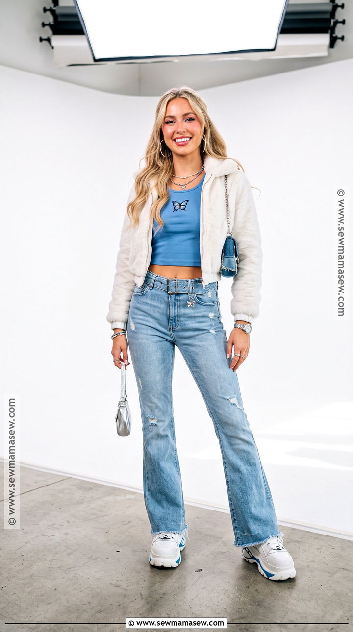 Cloe Bratz Doll Costume With Denim Flares - 30 bratz dolls costumes