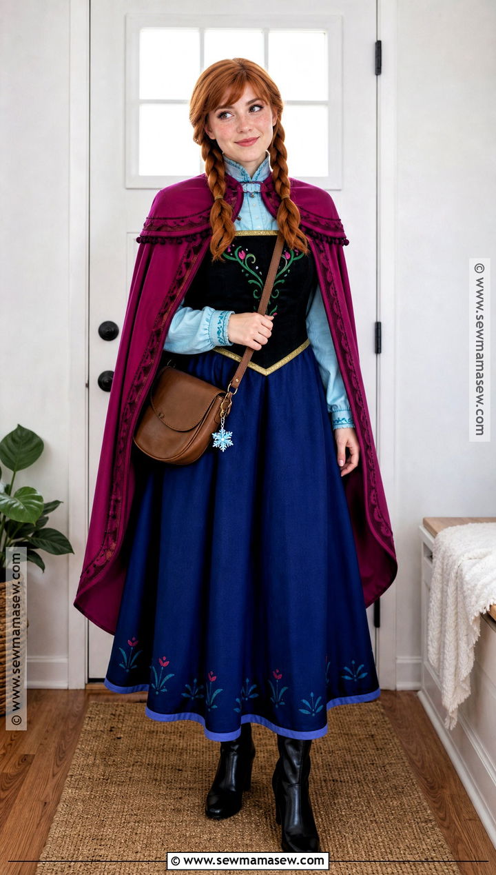 Closet Anna Costume With Blue Skirt - 40 anna frozen costume ideas