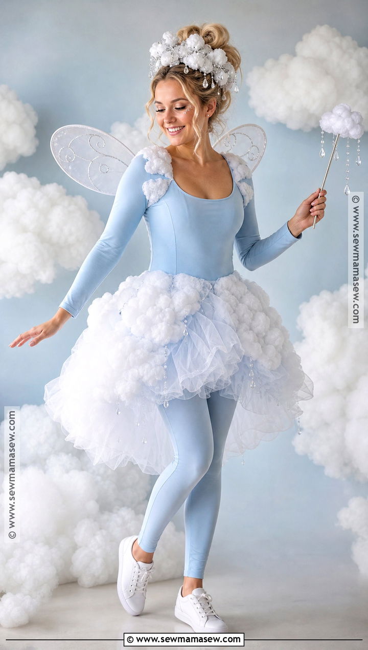Cloud Fairy Princess Costume - 30 fairy princess costume ideas