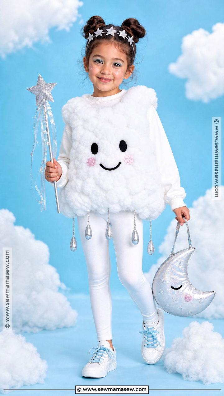 Cloud Ghost Costume - 35 ghost costume ideas for kids