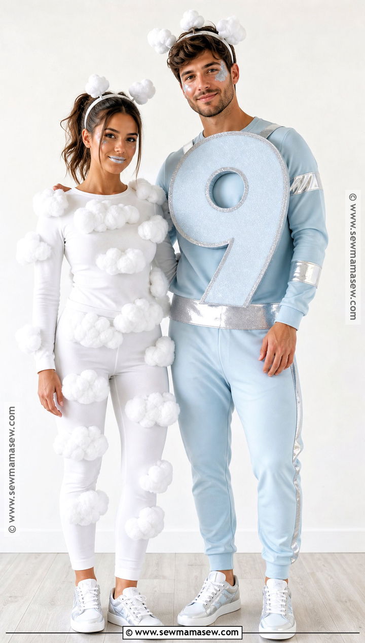 Cloud Nine Couple Costume - 35 funny halloween costume ideas