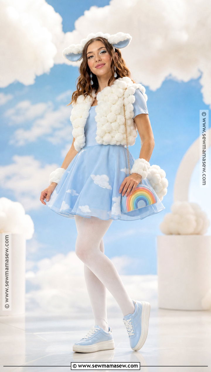 Cloud Sheep Costume - 30 Sheep Costume Ideas for Women