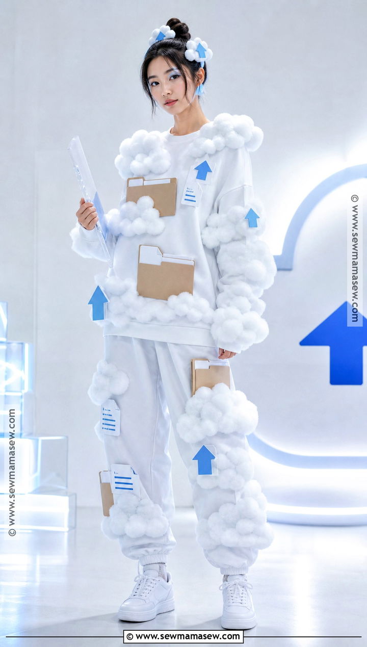 Cloud Storage Costume - 40 original halloween costumes