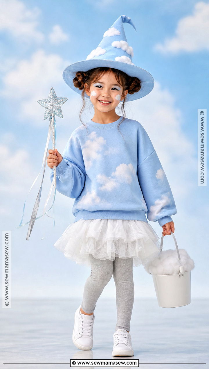 Cloud Witch Costume - 30 kids witch costume ideas