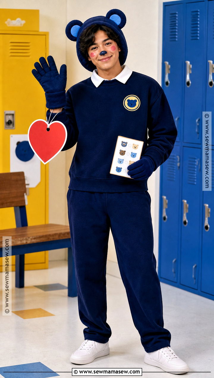 Clubby Navy Ty Bear Costume - 30 Ty Bear Costume Ideas