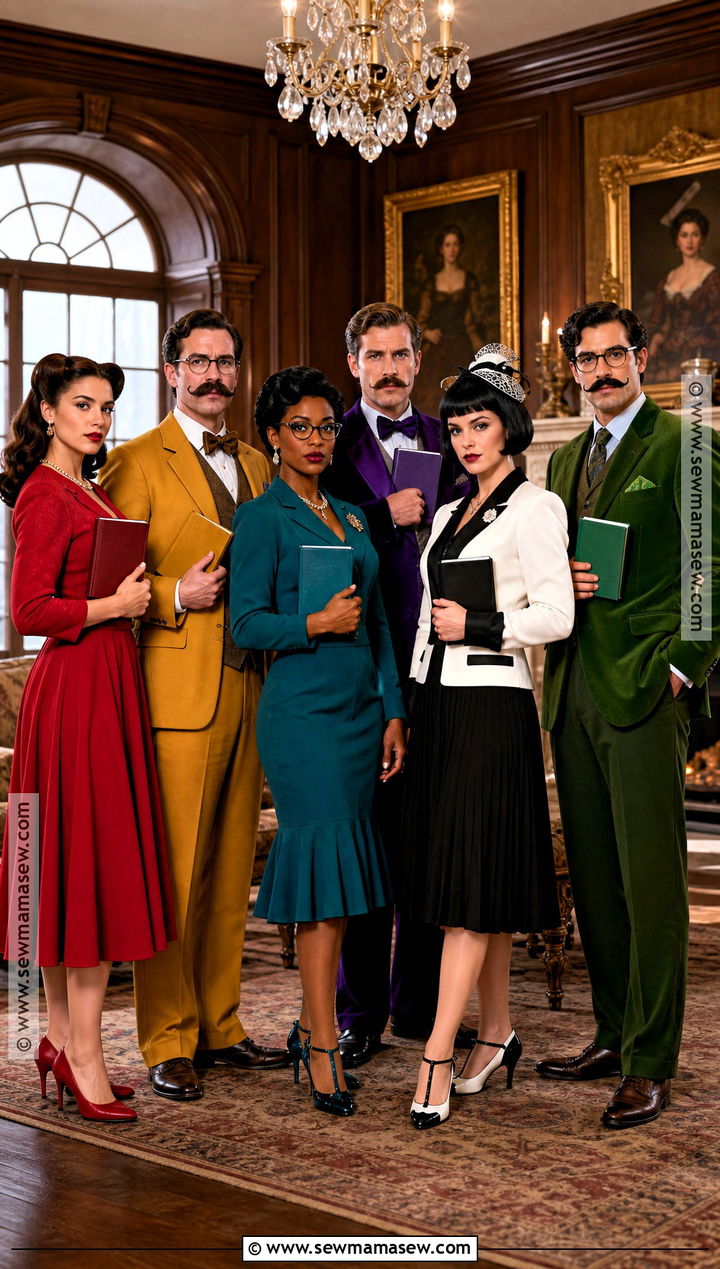 Clue Character Group Costume - 35 easy group costumes
