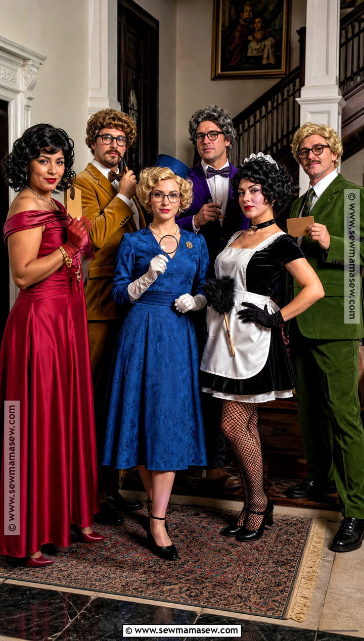 Clue Character Group Costume - 30 iconic group costumes