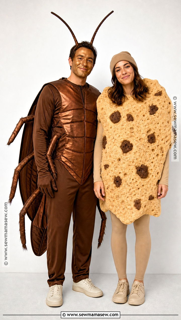 Cockroach And Crumb Couple Costume - 30 Cockroach Costume Ideas