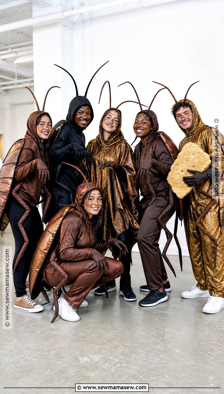 Cockroach Infestation Group Costume - 30 Cockroach Costume Ideas