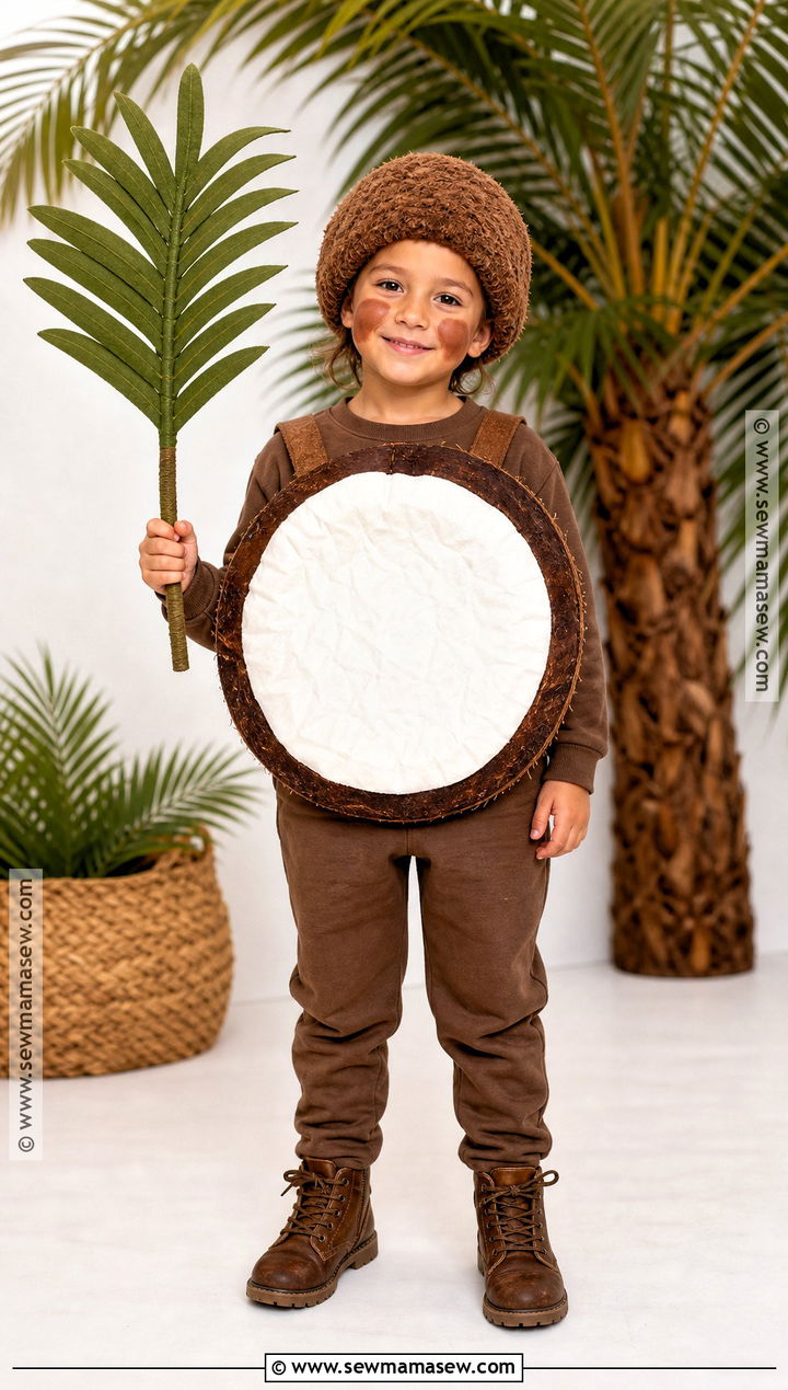 Coconut Costume For Kids - 30 fruit costumes for kids