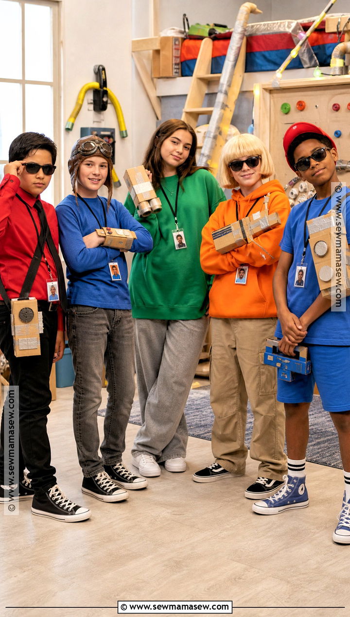 Codename Kids Next Door Costume - 40 5 Person Halloween Costume Ideas
