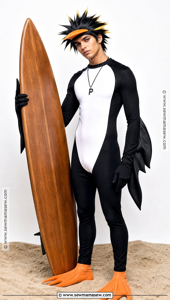 Cody Maverick Costume With Yellow Spiky Wig - 30 Cody Maverick Costume Ideas