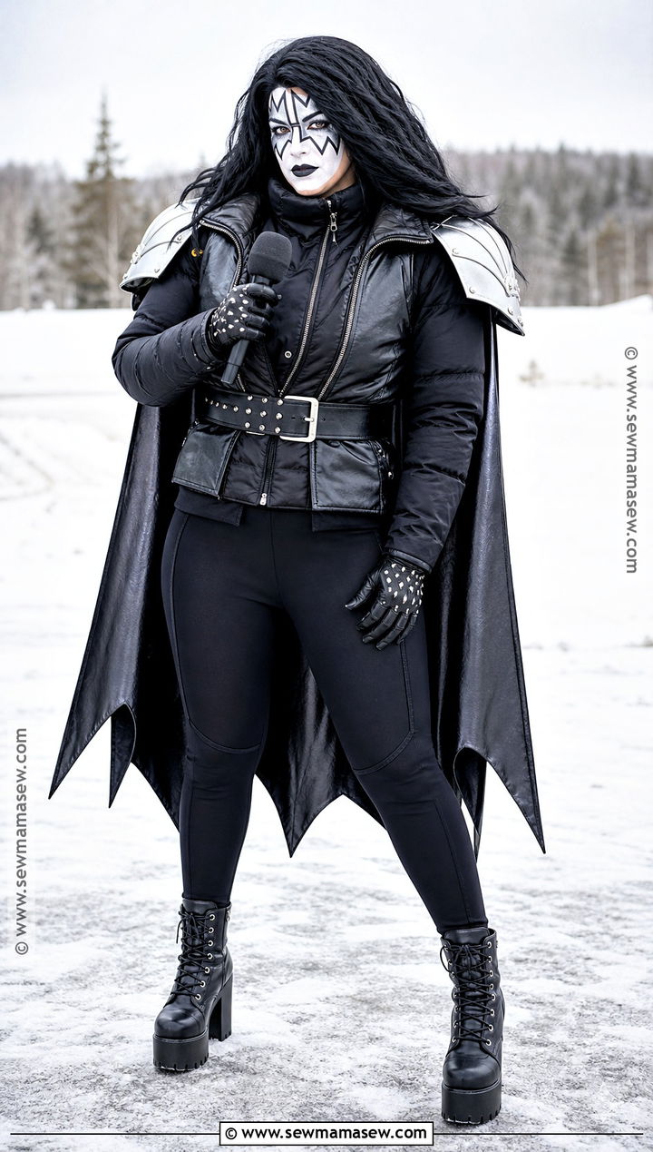 Cold Weather Demon Kiss Costume - 30 Kiss Costume Ideas for Women