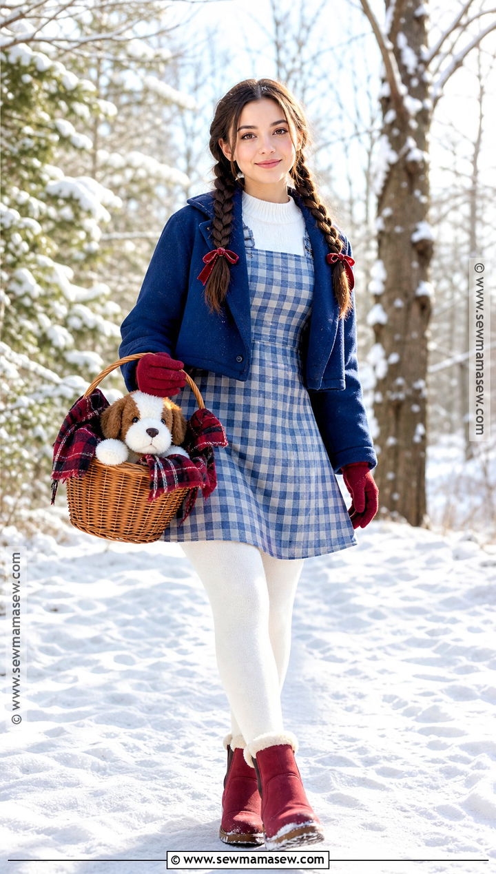Cold Weather Dorothy Costume - 40 dorothy halloween costume ideas