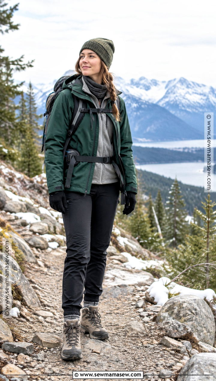 Cold Weather Fall Hiking Outfit - 25 fall hiking outfits for women