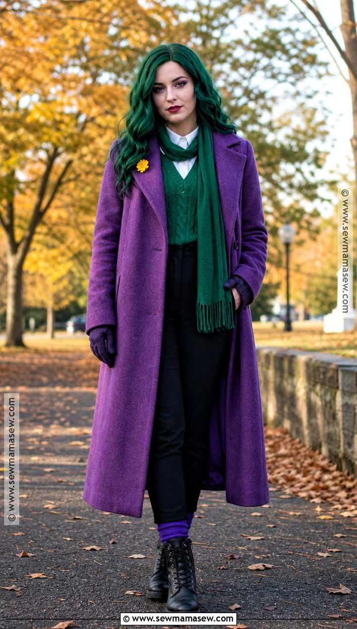 Cold Weather Female Joker Costume - 35 female joker costume ideas