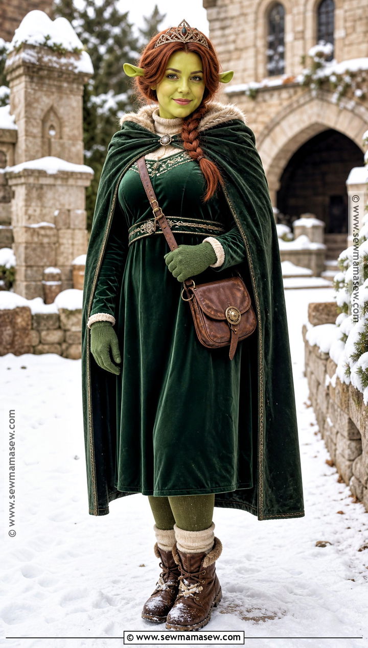 Cold Weather Fiona Costume - 35 fiona shrek costume ideas