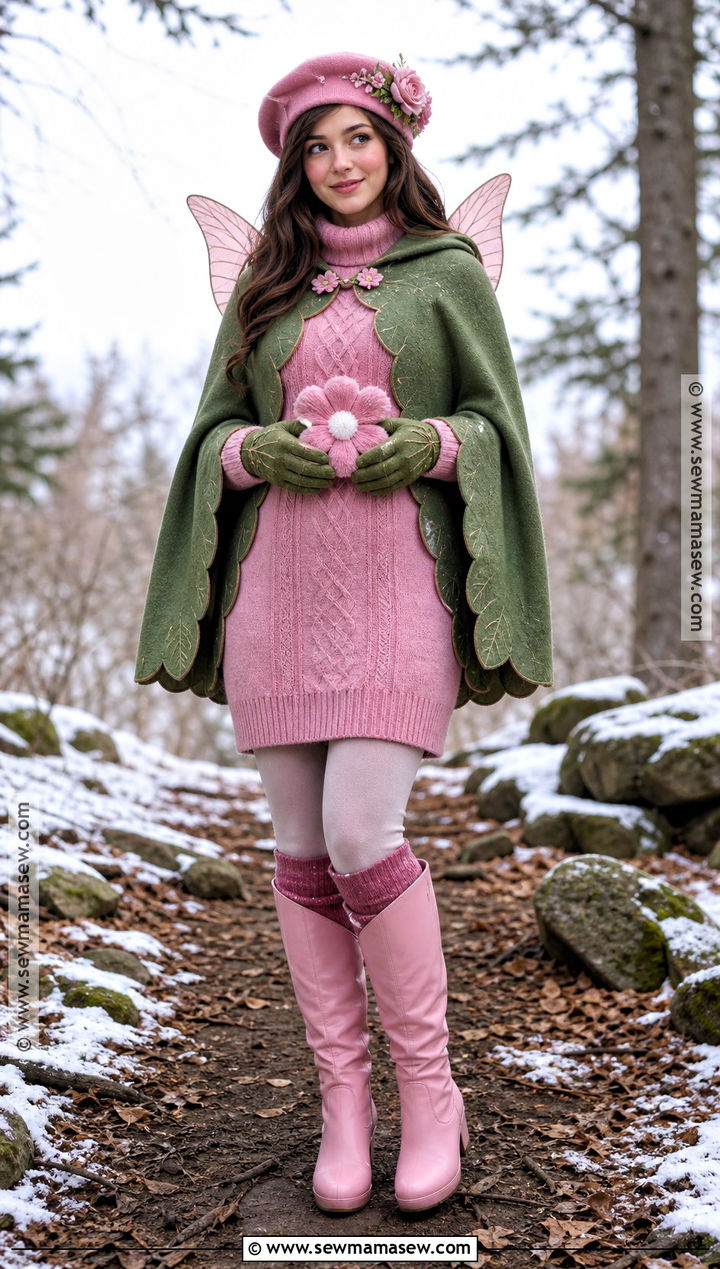 Cold Weather Flora Costume - 35 flora winx club costume ideas