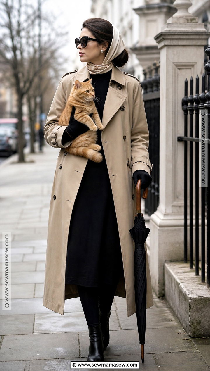 Cold Weather Holly Golightly Costume - 30 holly golightly costume ideas