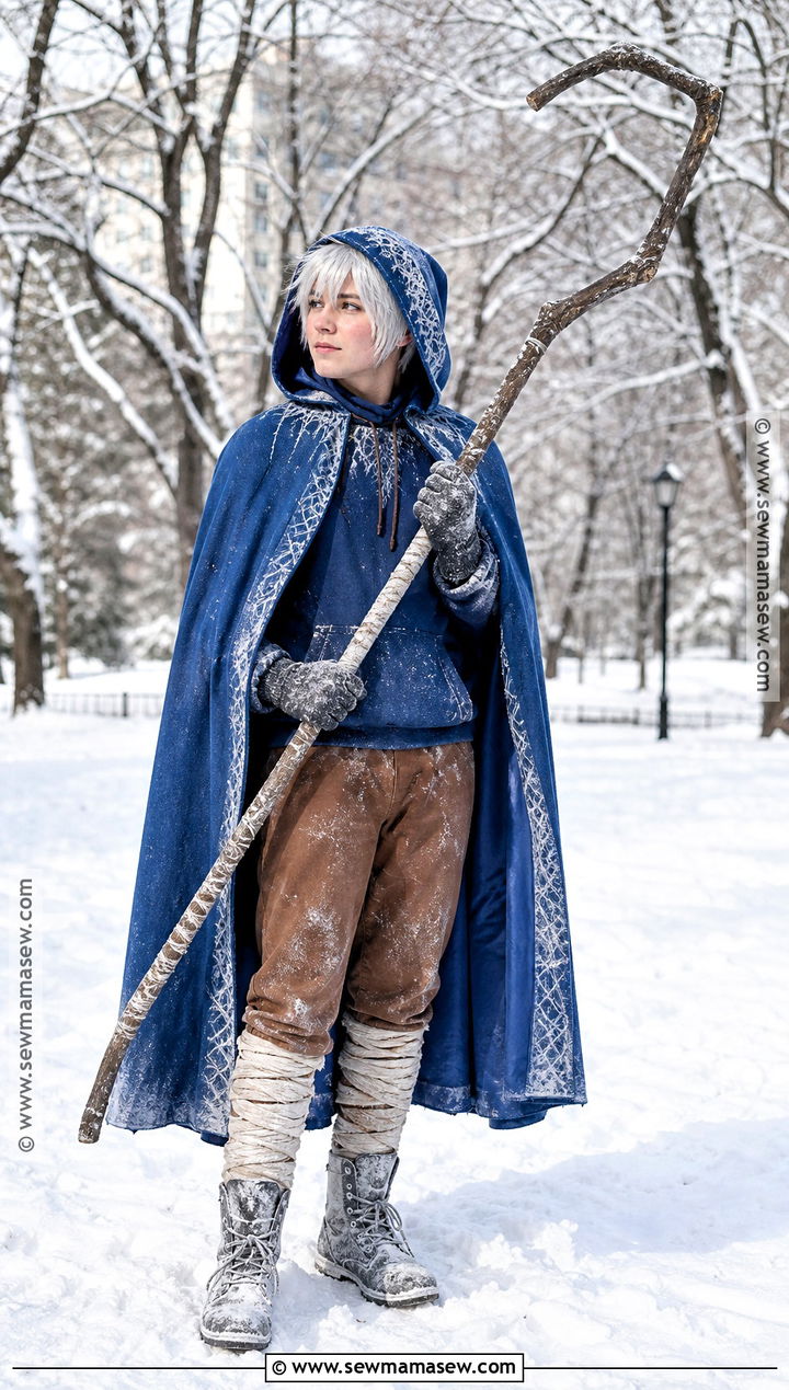 Cold Weather Jack Frost Cosplay With Winter Boots - 30 Jack Frost Cosplay Ideas