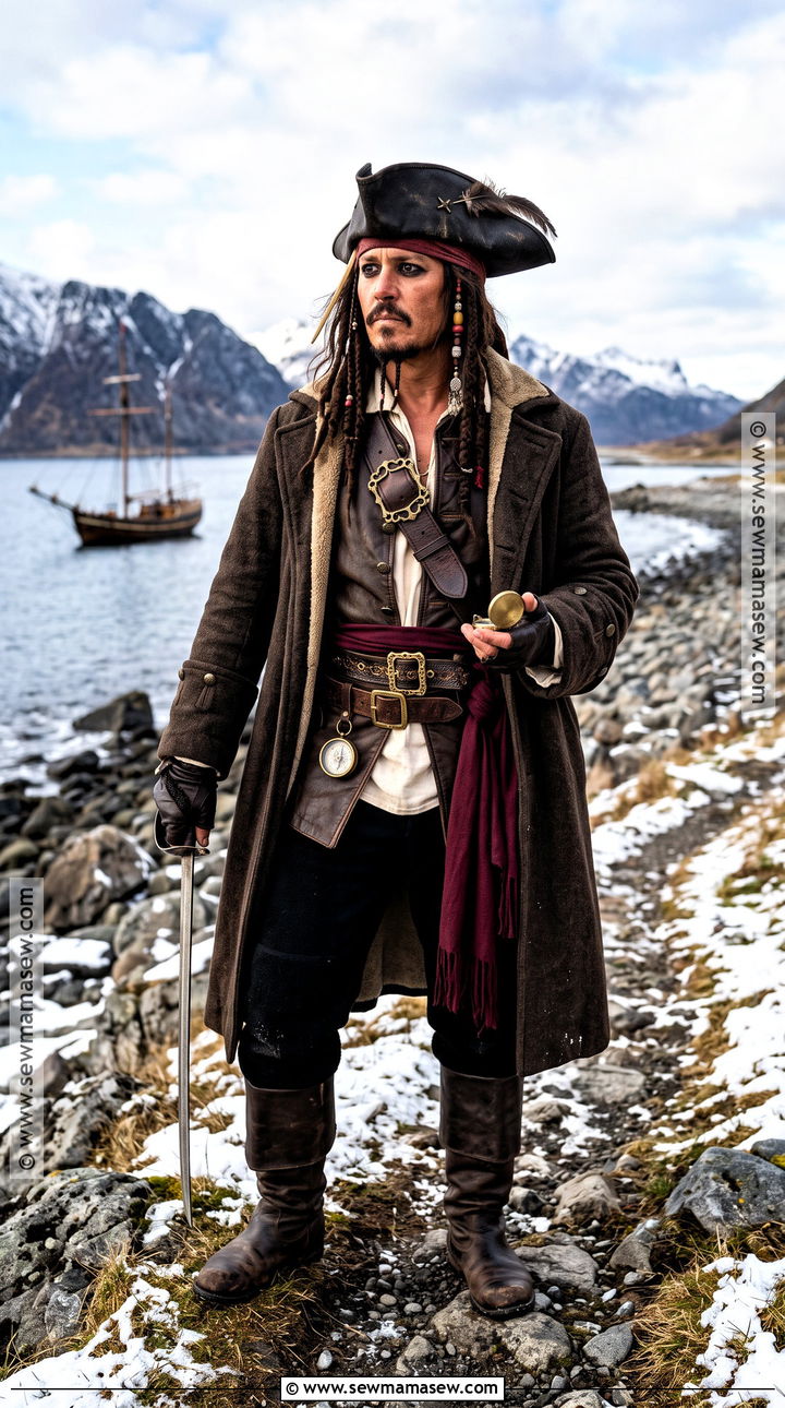 Cold Weather Jack Sparrow Costume - 30 Jack Sparrow Halloween Costume Ideas