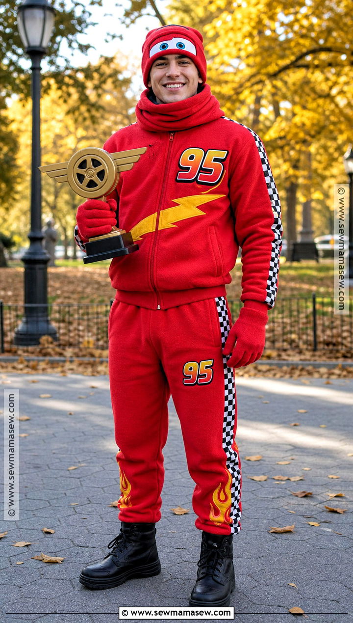 Cold Weather Lightning McQueen Costume - 45 lightning mcqueen costume ideas