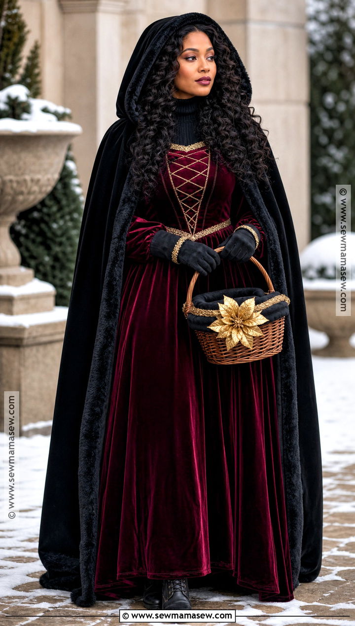 Cold Weather Mother Gothel Costume With Velvet Layers - 40 mother gothel costume ideas