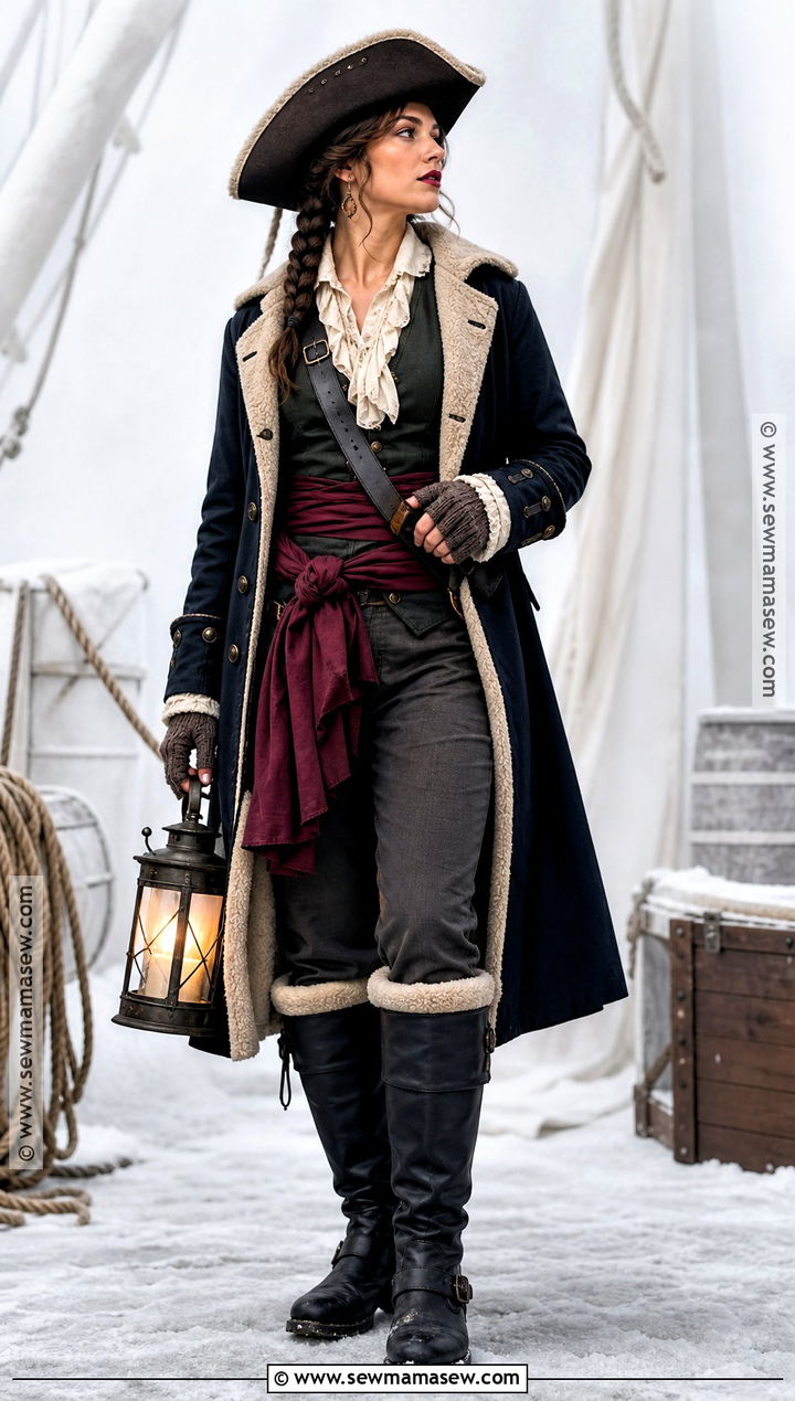 Cold Weather Pirate Costume - 50 pirate costume ideas for women