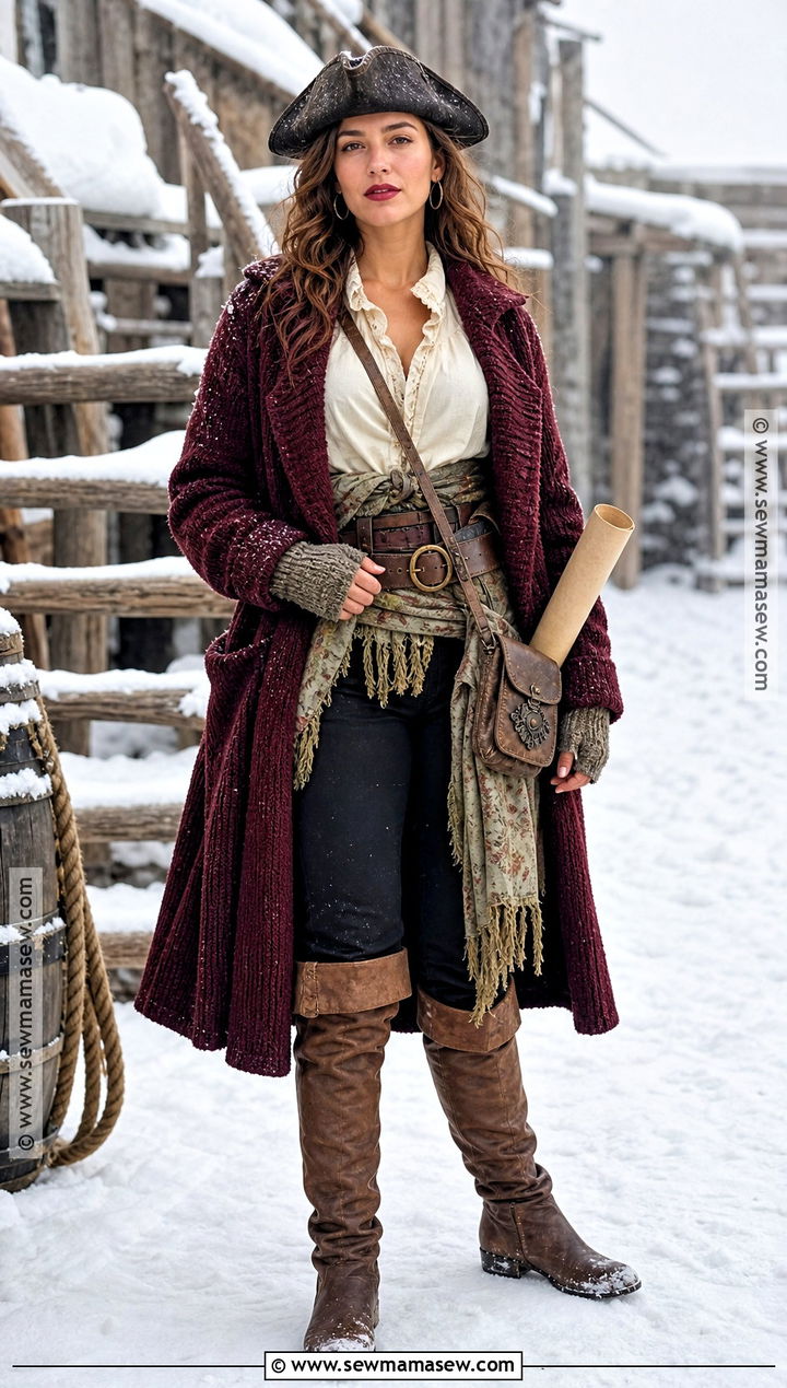 Cold Weather Pirate Costume - 30 Simple Pirate Costume Ideas for Women