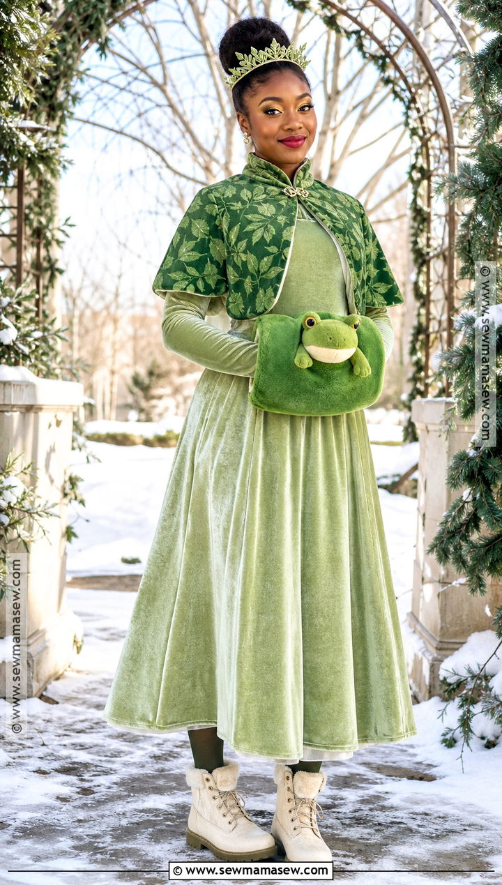 Cold Weather Princess Tiana Costume - 30 Princess Tiana Halloween Costume Ideas