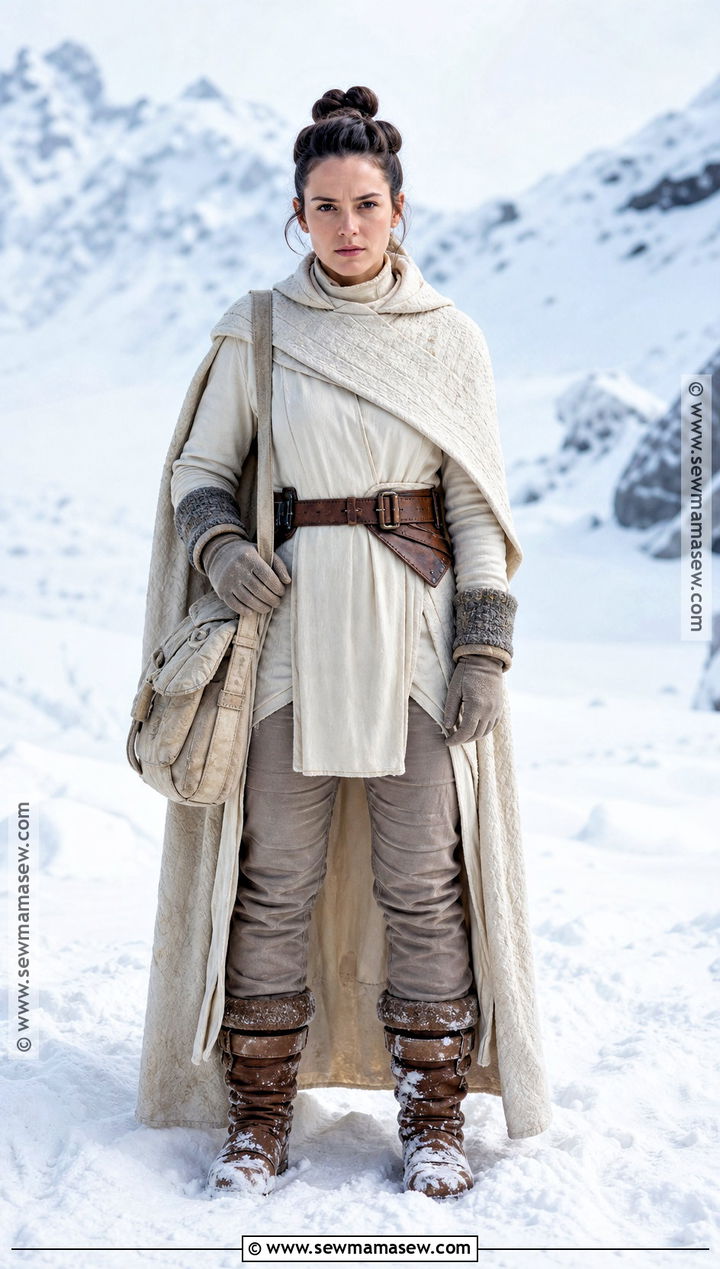 Cold Weather Rey Costume - 30 Rey Star Wars Costume Ideas