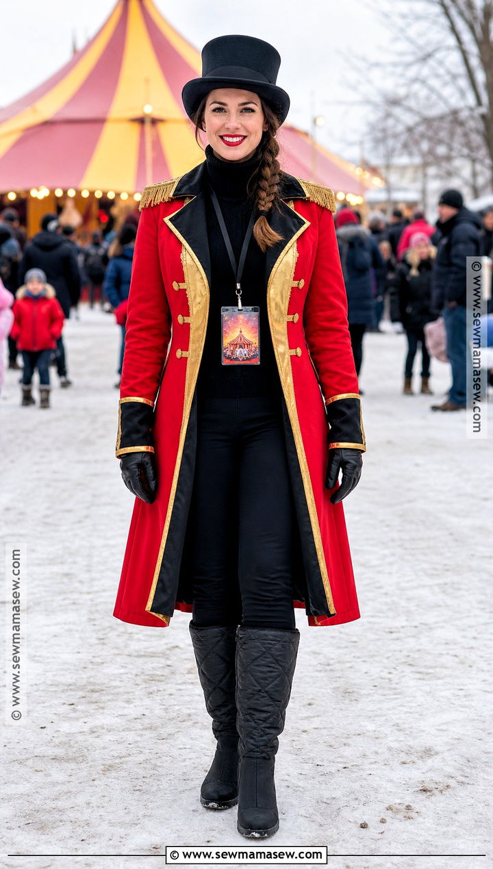 Cold Weather Ringmaster Costume - 30 Ring Master Costume Ideas for Women