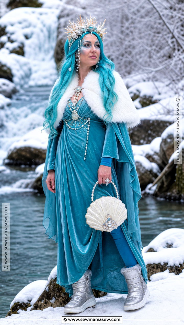 Cold Weather Sea Fairy Cookie Costume - 30 Sea Fairy Cookie Costume Ideas