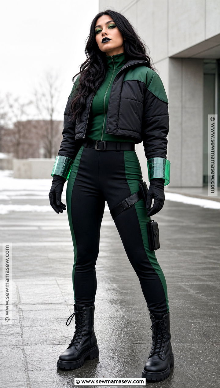 Cold Weather Shego Costume - 30 shego kim possible costume ideas