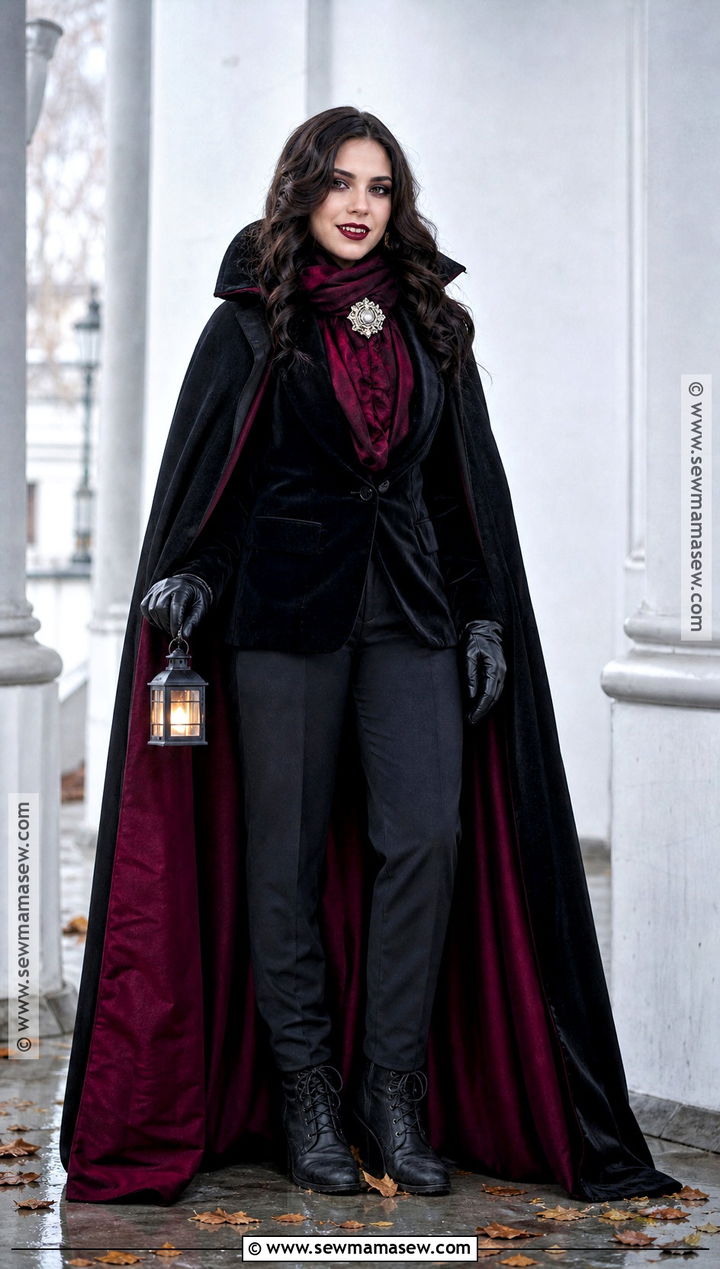 Cold Weather Vampire Costume - 50 vampire costume ideas