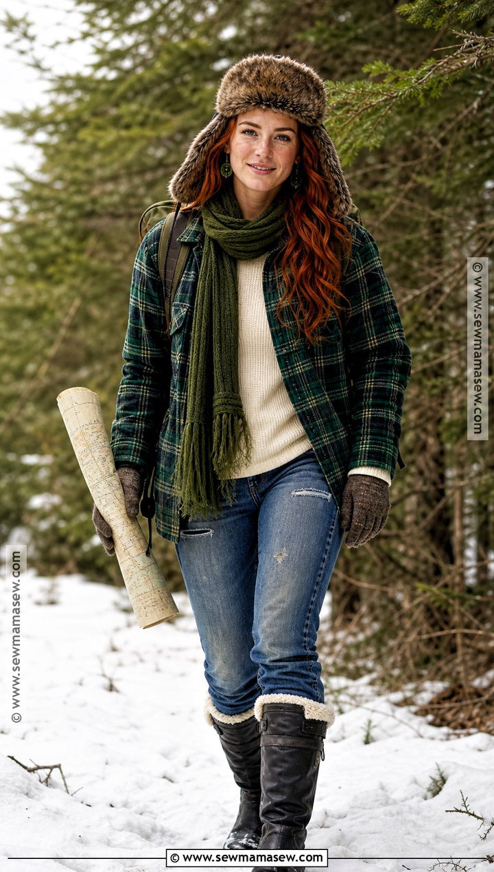 Cold Weather Wendy Corduroy Costume - 30 wendy halloween costume ideas