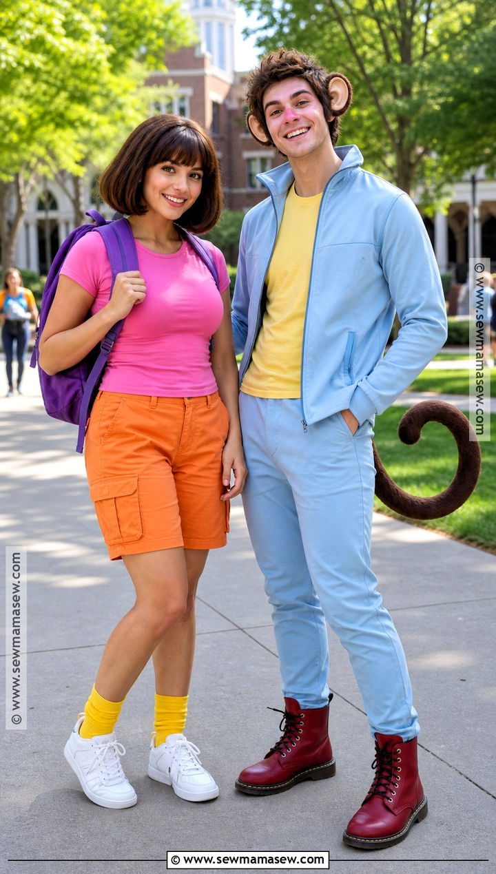 College Dora And Boots Costume - 35 dora and boots costume